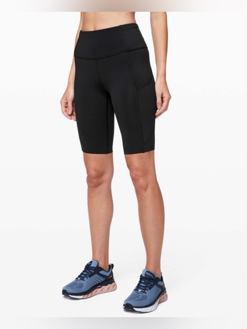 Lululemon Fast and Free High-Rise Short 10" Black Size 6 NWOT